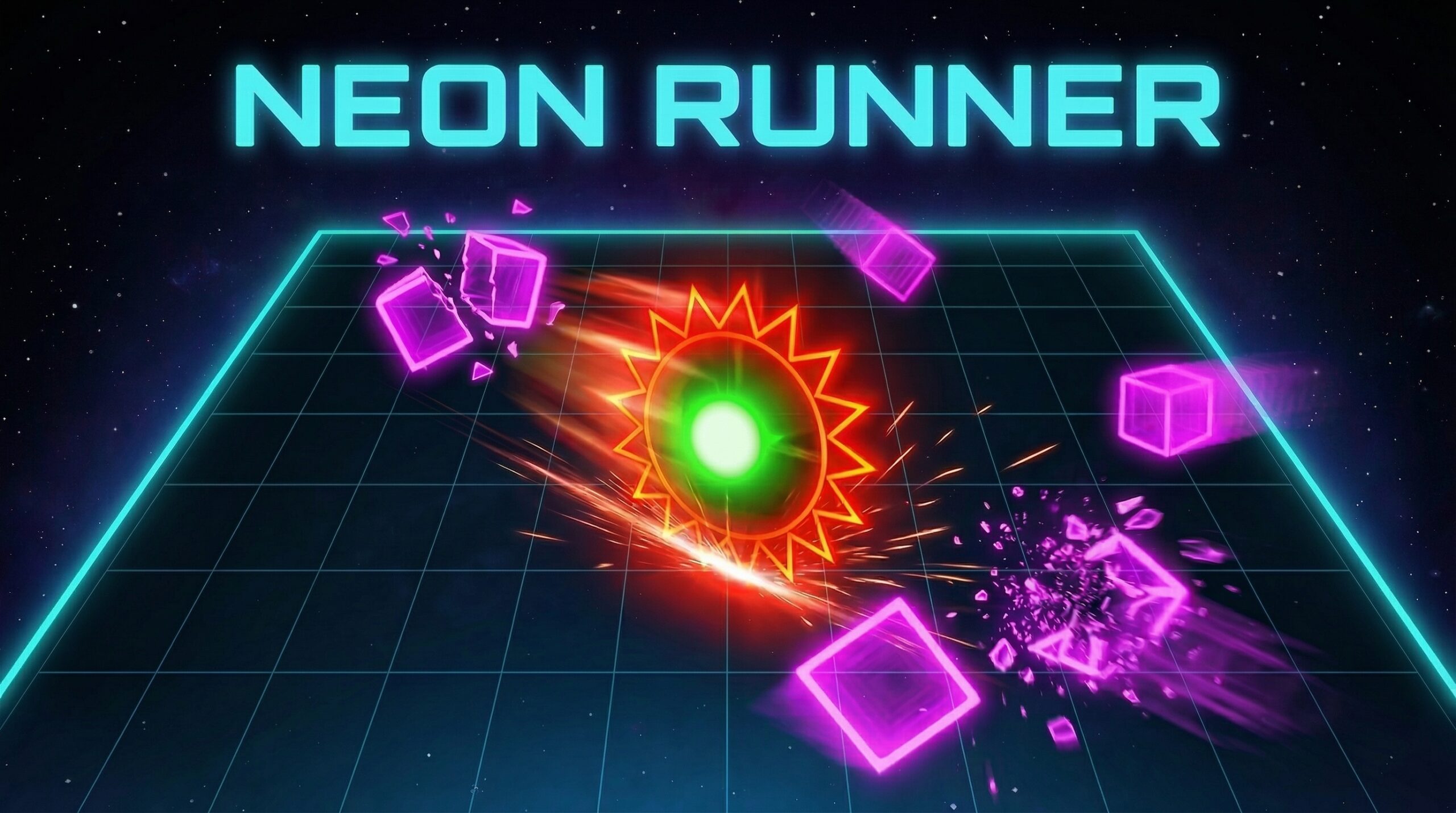 neon runner